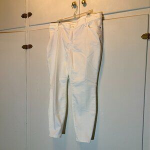 Old Navy White Rockstar High-Rise Jeans